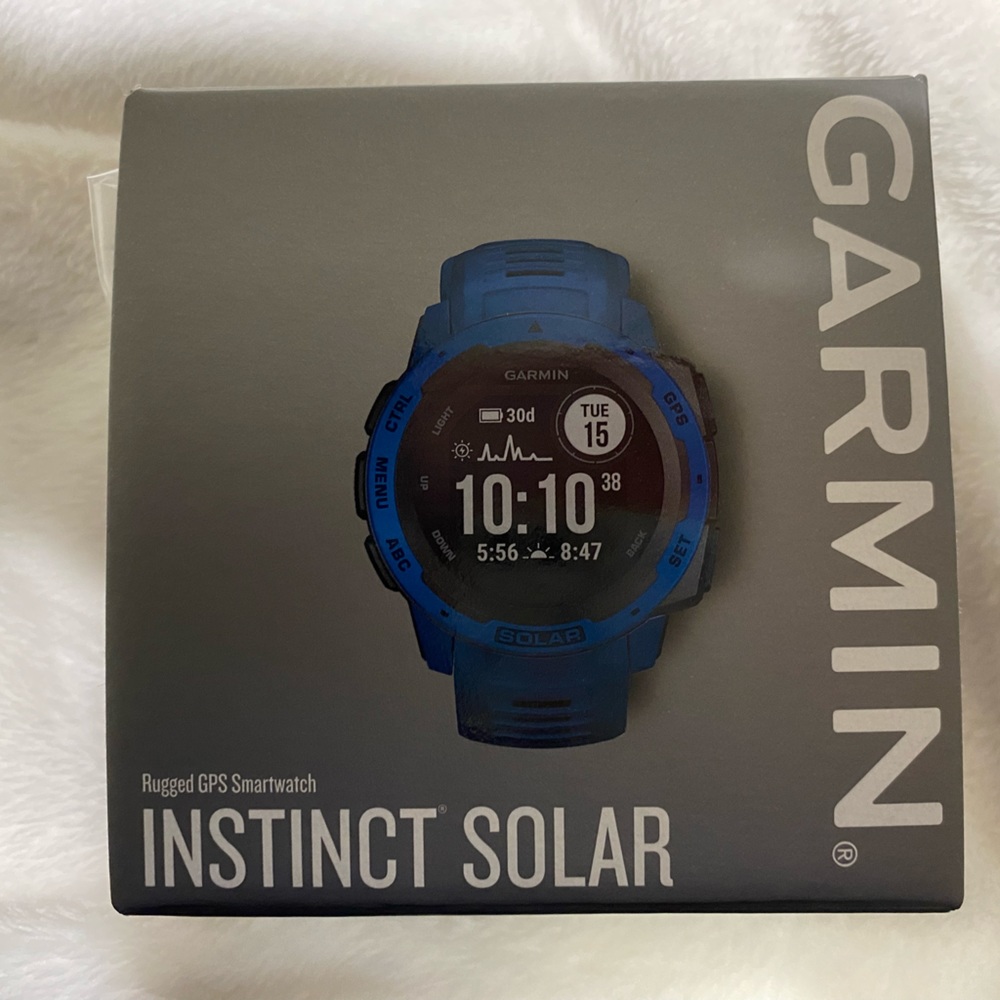 Garmin Instinct Solar Powered Smartwatch